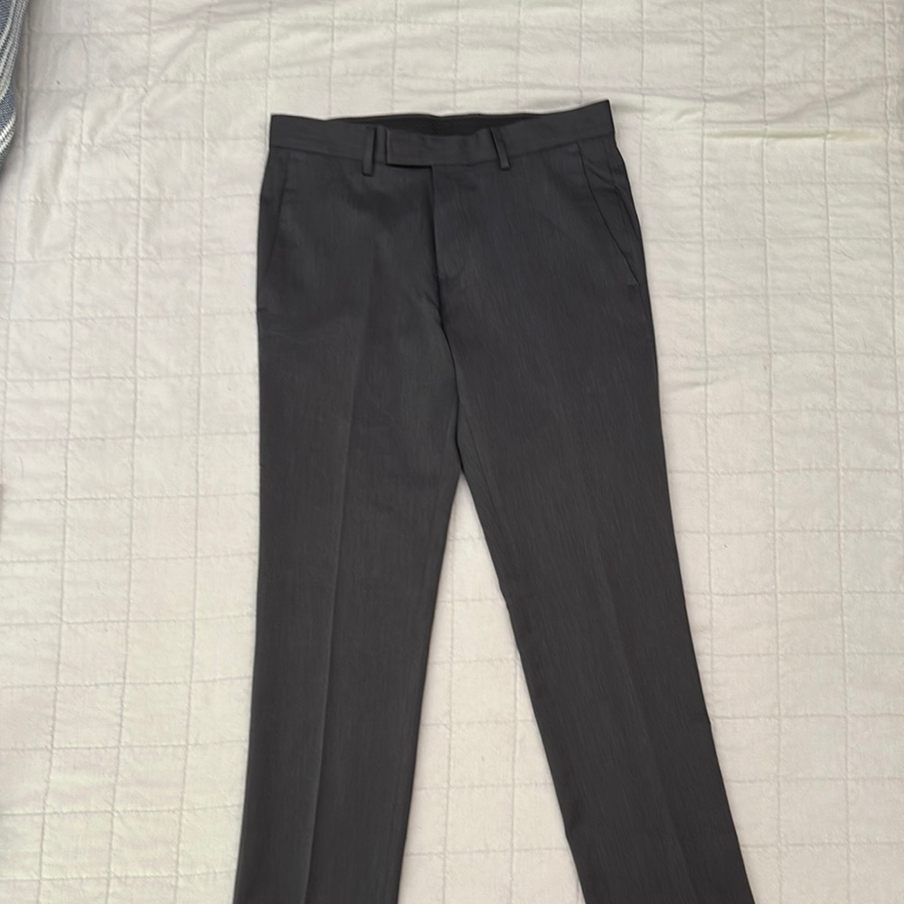Kenneth Cole Men's Dress Pants - charcoal 30x30
